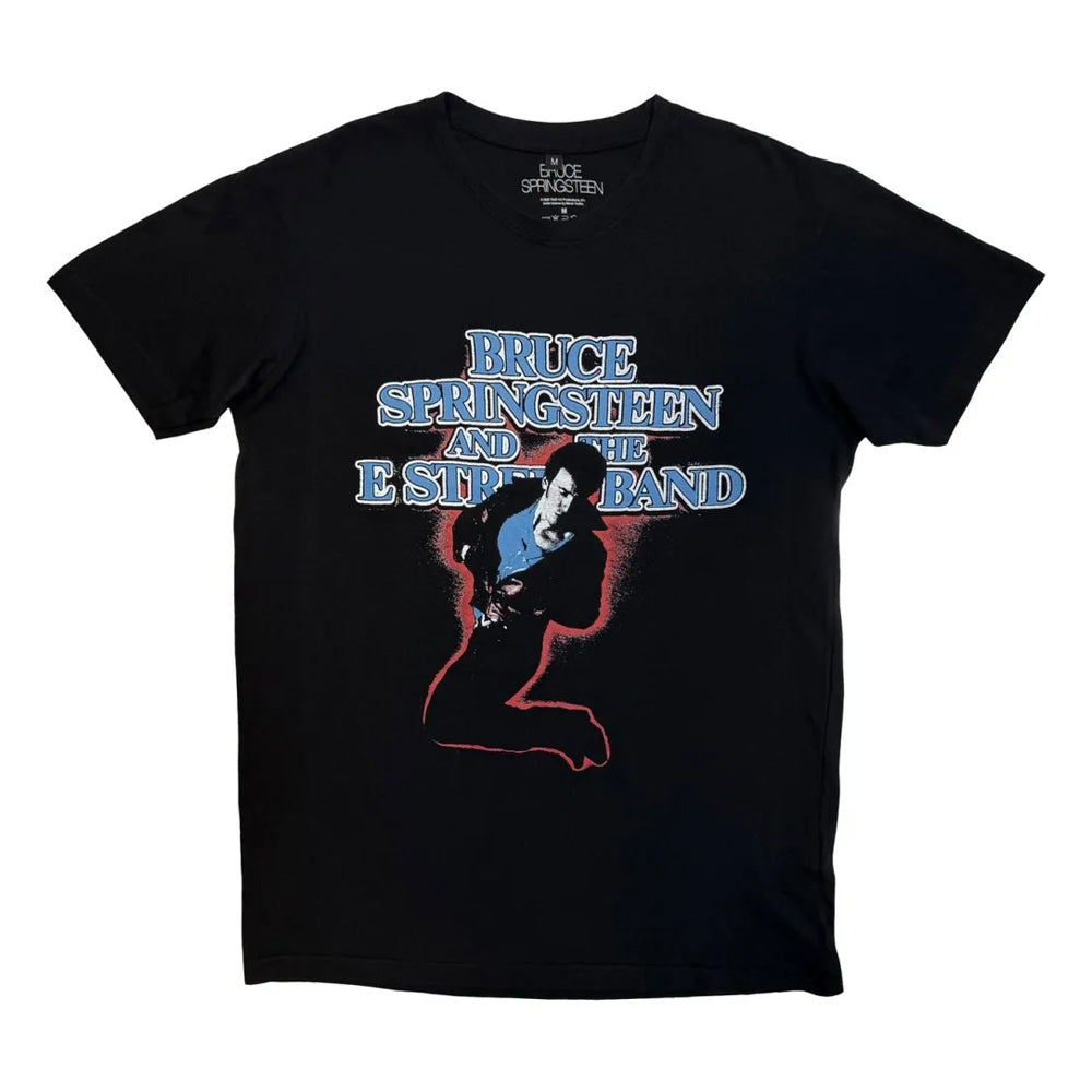 Black - Front - Bruce Springsteen Unisex Adult E Street Tour ´84-´85 T-Shirt