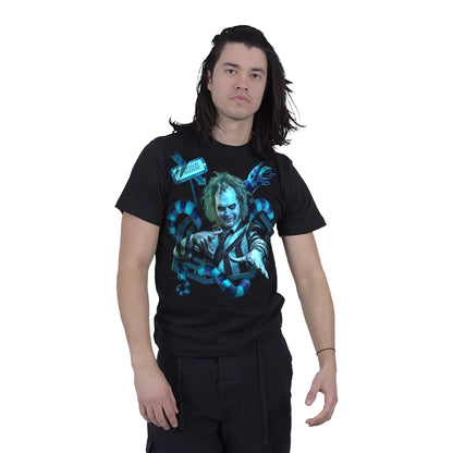 Black - Back - Beetlejuice Beetlejuice Unisex Adult Sandworm Portal T-Shirt