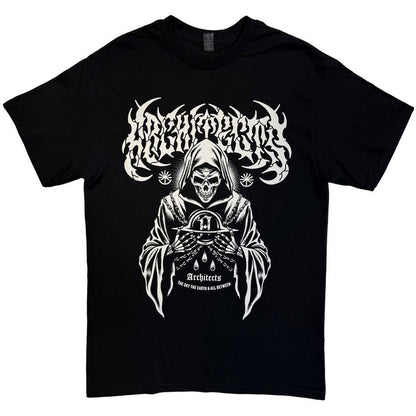 Black - Front - Architects Unisex Adult TSTE & AB EU Tour 25 Skeleton Back Print T-Shirt