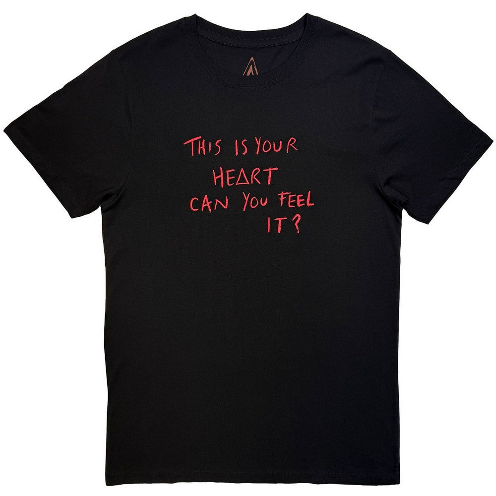 Black - Front - Bastille Unisex Adult This Is Your Heart Back Print T-Shirt