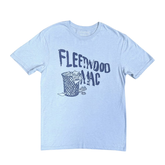 Light Blue - Front - Fleetwood Mac Unisex Adult London T-Shirt