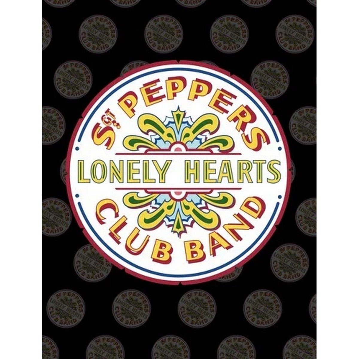 Multicoloured - Front - The Beatles Sgt Pepper Sherpa Fleece Blanket
