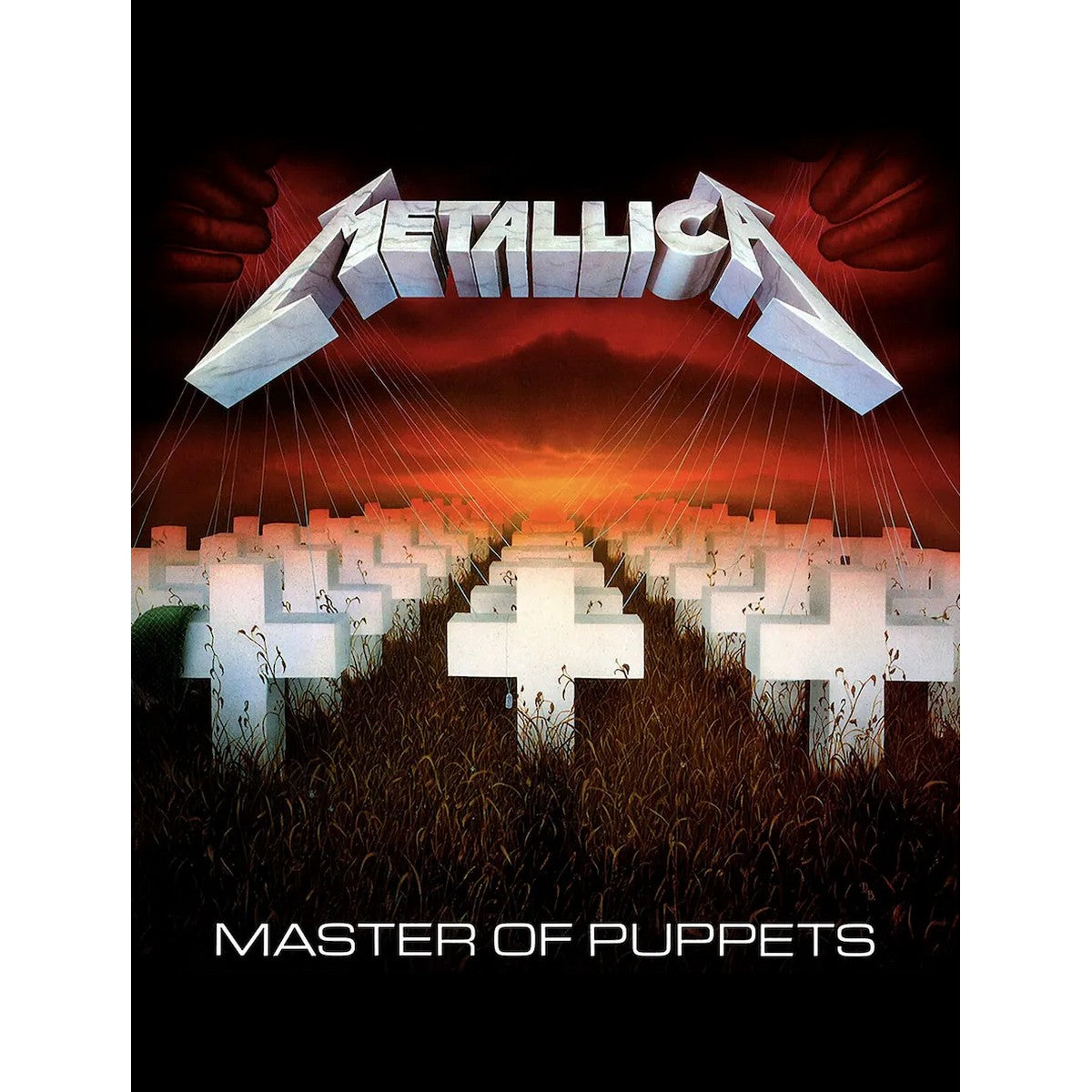 Multicoloured - Front - Metallica Master Of Puppets Sherpa Fleece Blanket