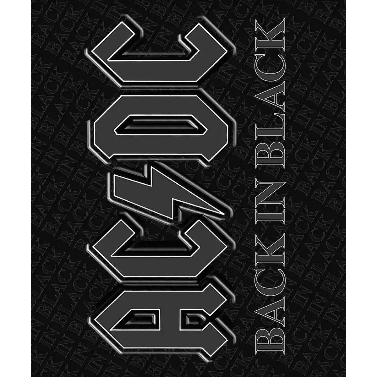 Multicoloured - Front - AC-DC Back In Black Sherpa Fleece Blanket