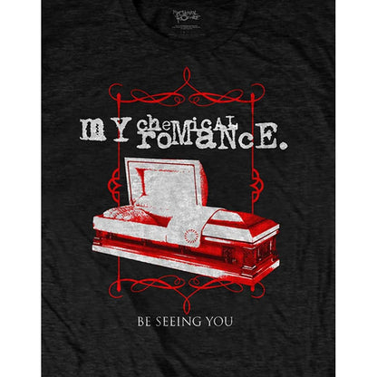 Black - Side - My Chemical Romance Unisex Adult Coffin T-Shirt