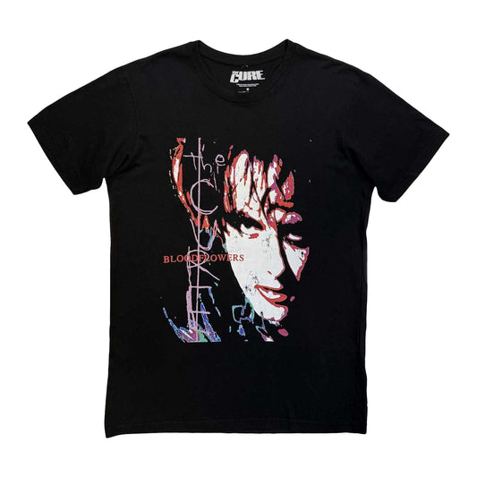 Black - Front - The Cure Unisex Adult Bloodflowers Tour ´00 T-Shirt