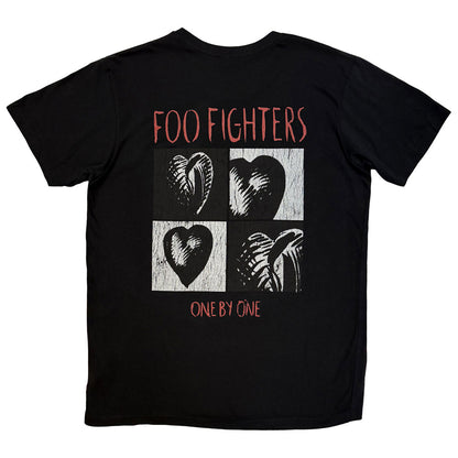 Black - Back - Foo Fighters Unisex Adult One By One T-Shirt