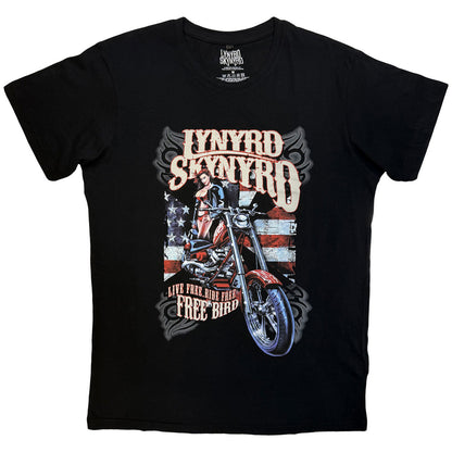 Black - Front - Lynyrd Skynyrd Unisex Adult Ride Free T-Shirt