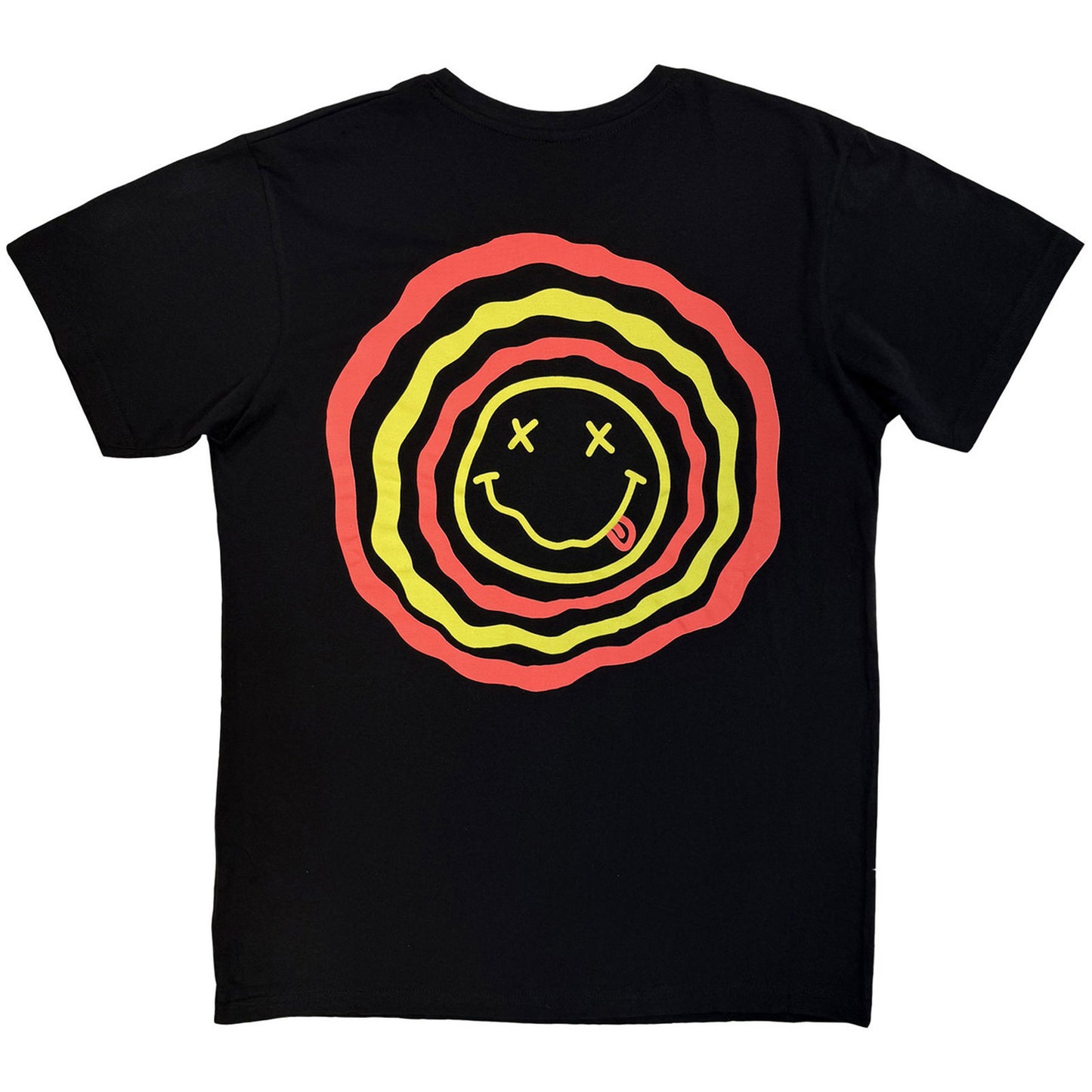 Black - Back - Nirvana Unisex Adult Nevermind Bath Tub T-Shirt