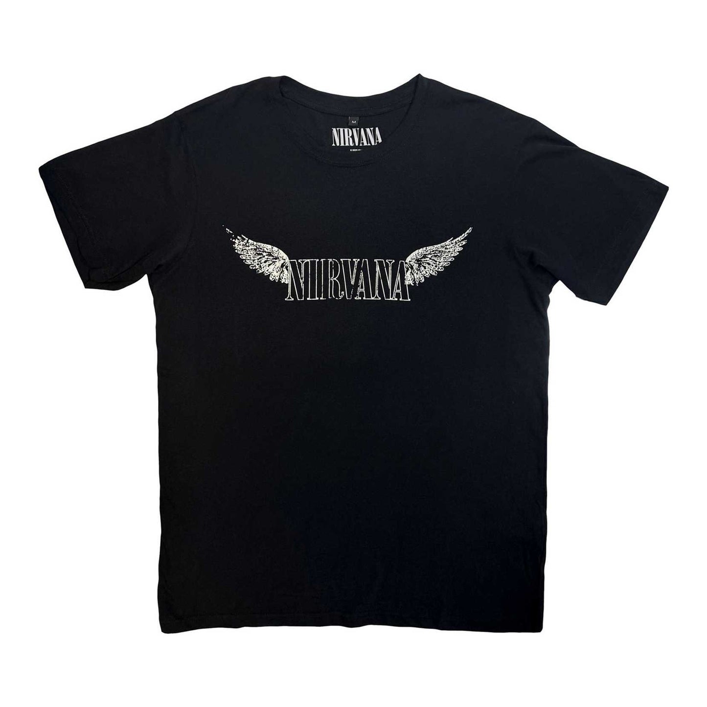 Black - Front - Nirvana Unisex Adult In Utero Tracklist T-Shirt