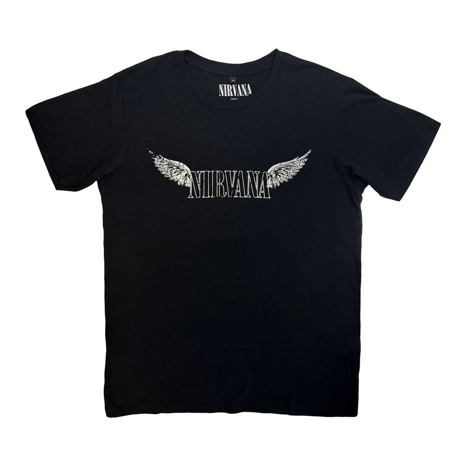 Black - Front - Nirvana Unisex Adult In Utero Tracklist T-Shirt