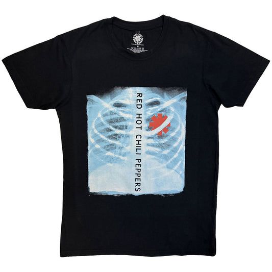 Black - Front - Red Hot Chili Peppers Unisex Adult X-Ray T-Shirt