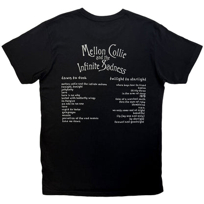 Black - Back - The Smashing Pumpkins Unisex Adult Mellon Collie Animals T-Shirt
