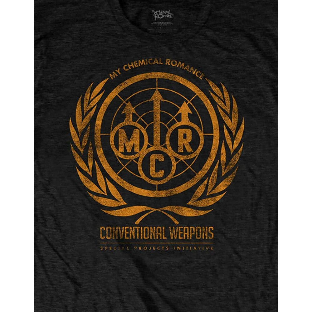 Black - Side - My Chemical Romance Unisex Adult Conventional Weapons T-Shirt