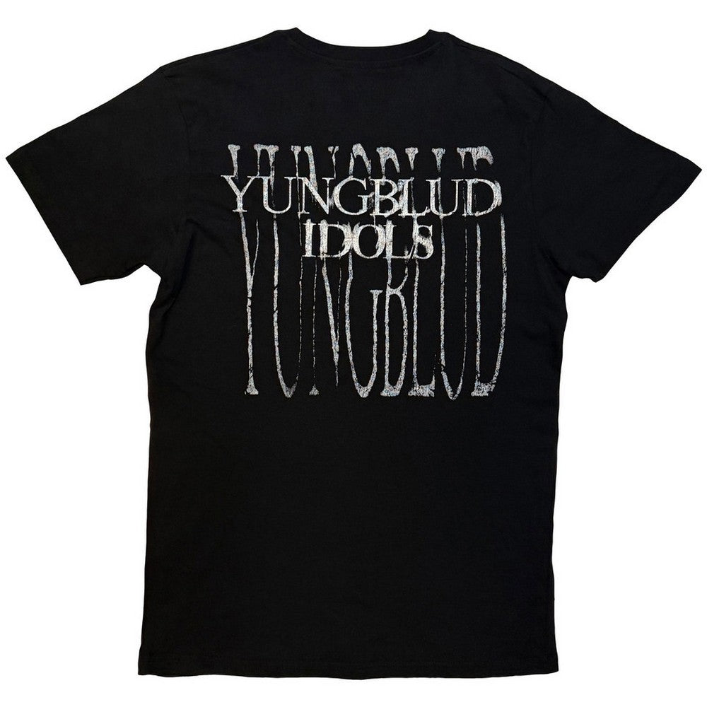 Black - Back - Yungblud Unisex Adult Idols Photo Print Back Print T-Shirt