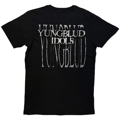 Black - Back - Yungblud Unisex Adult Idols Photo Print Back Print T-Shirt