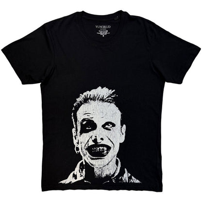 Black - Front - Yungblud Unisex Adult Grin Mono T-Shirt