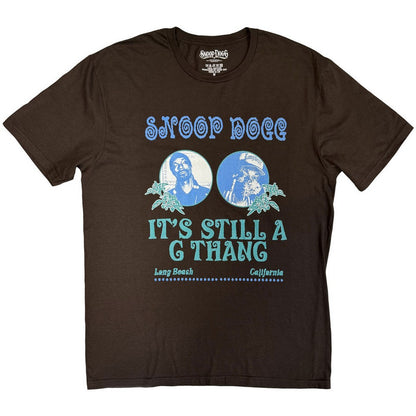 Brown - Front - Snoop Dogg Unisex Adult Thang T-Shirt