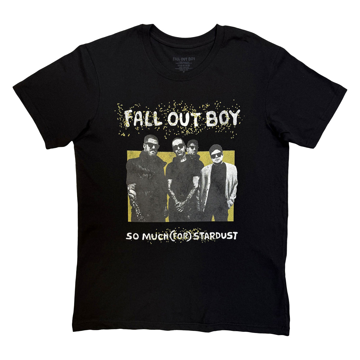 Black - Front - Fall Out Boy Unisex Adult So Much (For) Stardust T-Shirt