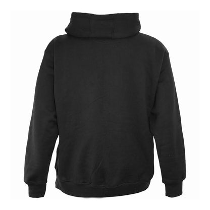 Black - Back - Spiral Direct Unisex Adult Plain Full Zip Hoodie
