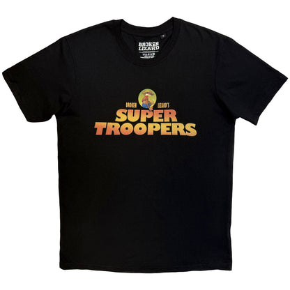 Black - Front - Broken Lizard Unisex Adult Super Troopers T-Shirt