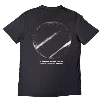 Charcoal Grey - Back - Turnstile Unisex Adult Right Place, Right Time T-Shirt