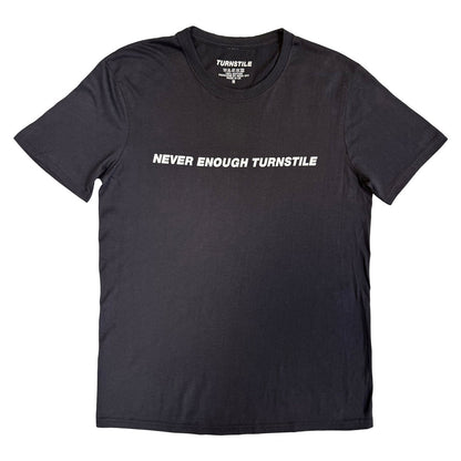 Charcoal Grey - Front - Turnstile Unisex Adult Right Place, Right Time T-Shirt