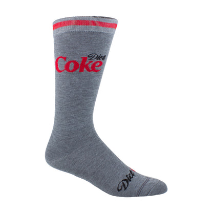 Grey - Back - Coca-Cola Unisex Adult Diet Coke Crew Socks