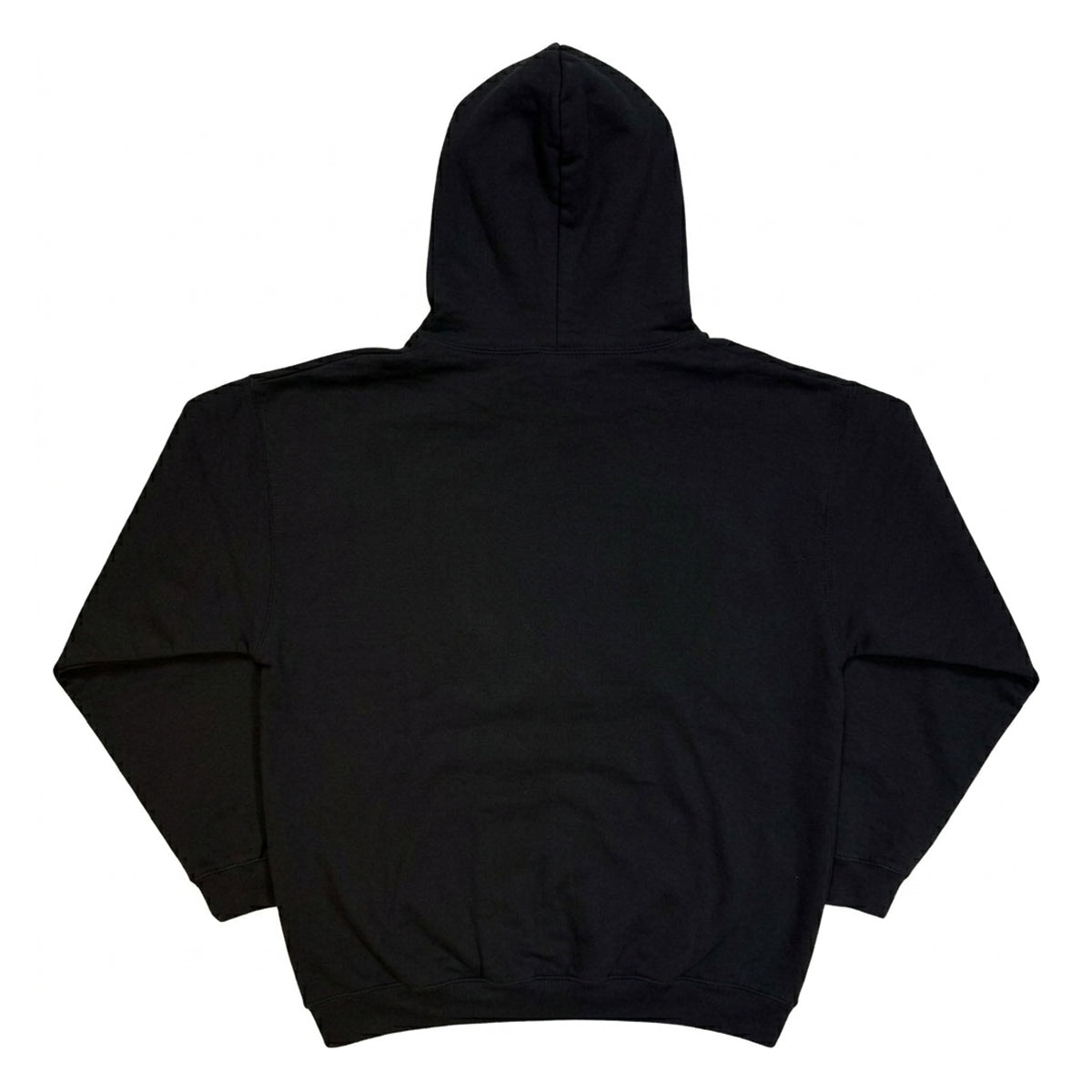 Black - Back - Yungblud Unisex Adult Portrait Pull Over Hoodie