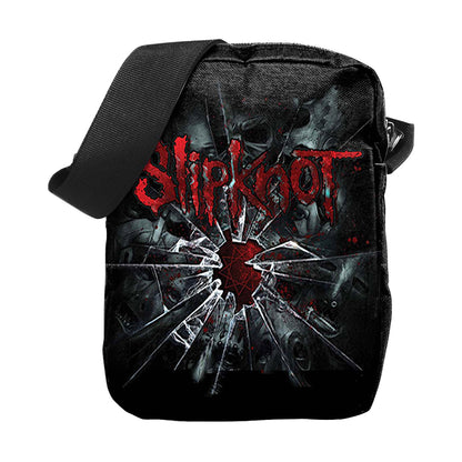 Black - Front - Slipknot Shattered Crossbody Bag