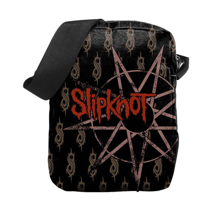 Black - Front - Slipknot Psychosocial Crossbody Bag