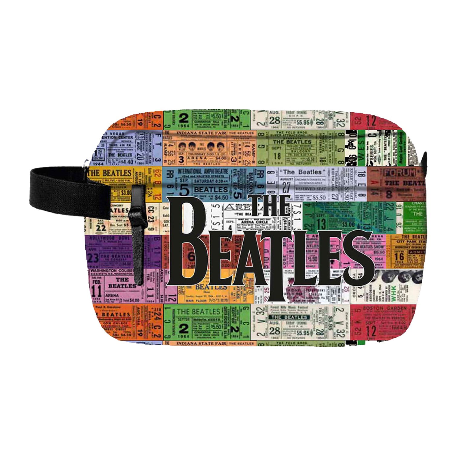 Multicoloured - Front - The Beatles Ticket Wash Bag
