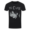 Black - Front - The Cure Unisex Adult Robert Illustration T-Shirt