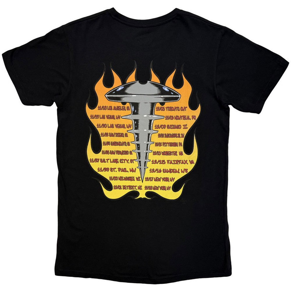 Black - Back - The Offspring Unisex Adult Conspiracy Of One Tour ´00 T-Shirt