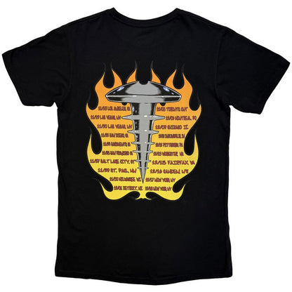 Black - Back - The Offspring Unisex Adult Conspiracy Of One Tour ´00 T-Shirt