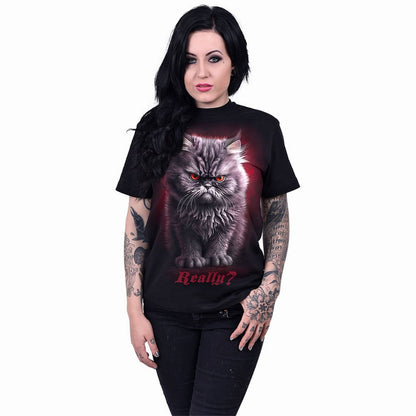 Black - Back - Spiral Direct Unisex Adult Anger Management T-Shirt