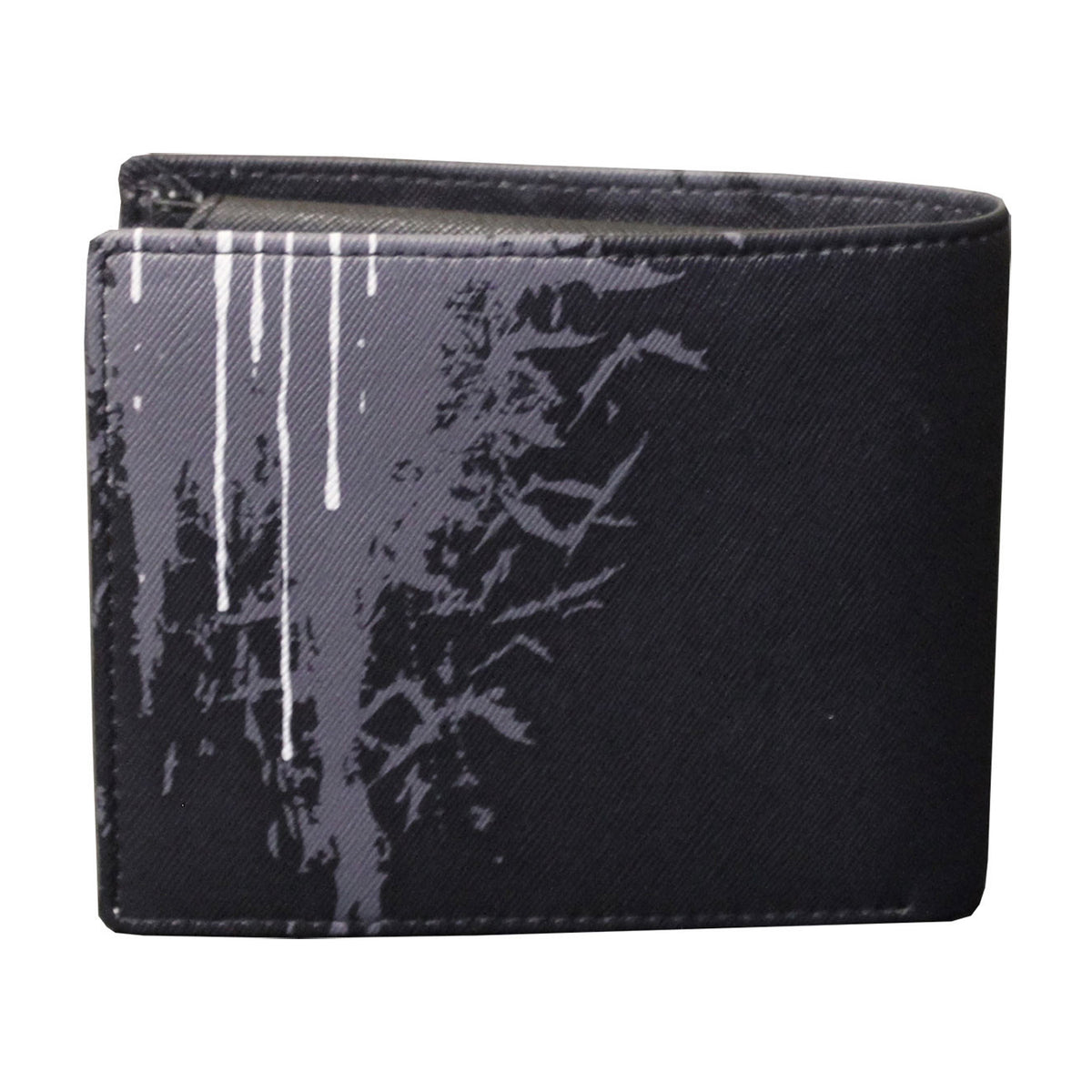 Black - Back - Spiral Direct Bat Curse Wallet