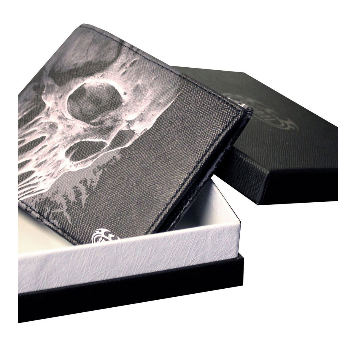 Black - Side - Spiral Direct Bat Curse Wallet