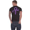Black - Back - Prince Unisex Adult Lotus T-Shirt