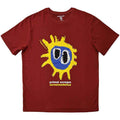 Red - Front - Primal Scream Unisex Adult Screamadelica T-Shirt