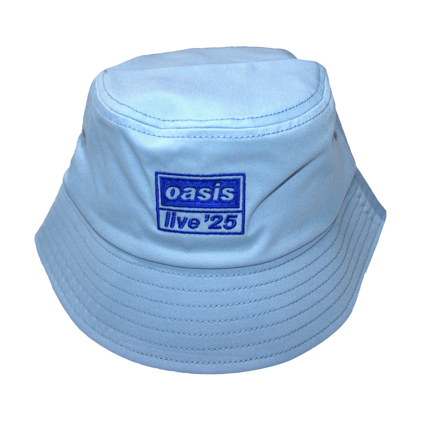Blue - Front - Oasis Live ´25 Logo Bucket Hat