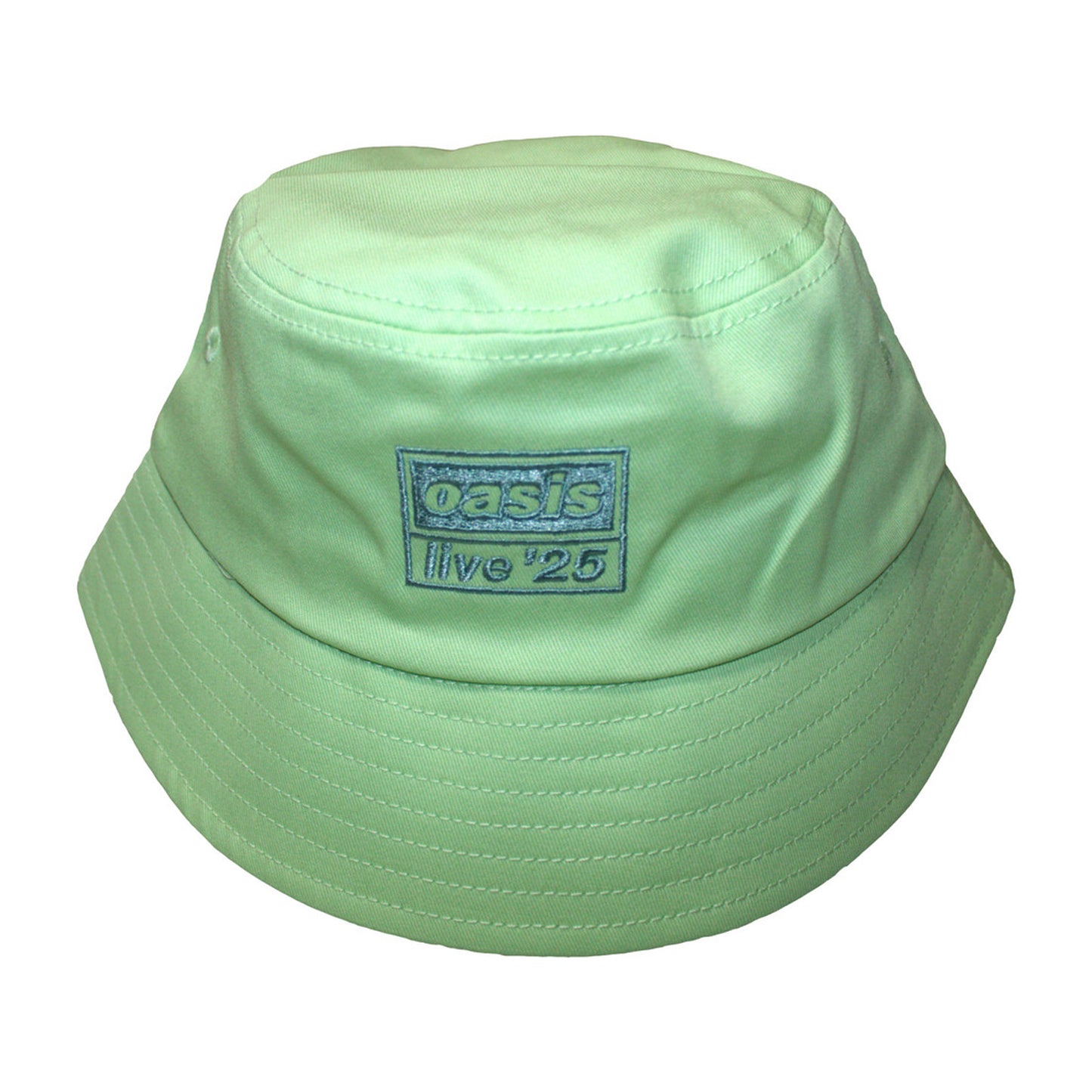 Mint Green - Front - Oasis Live ´25 Logo Bucket Hat