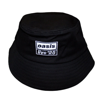Black - Front - Oasis Live ´25 Logo Bucket Hat