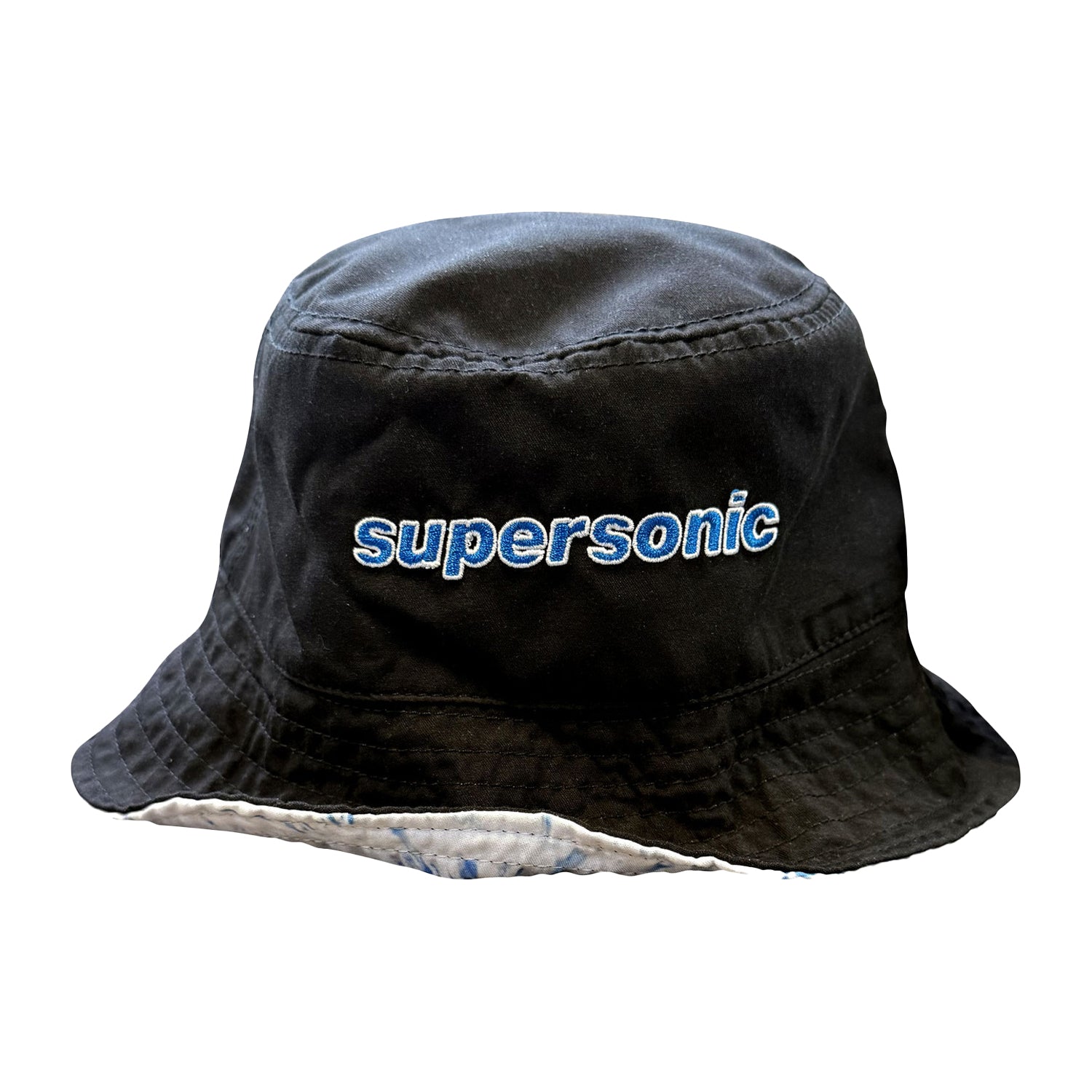 Multicoloured - Front - Oasis Supersonic Reversible Tie Dye Bucket Hat