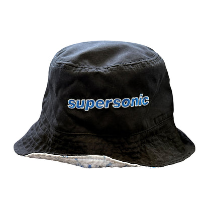 Multicoloured - Front - Oasis Supersonic Reversible Tie Dye Bucket Hat