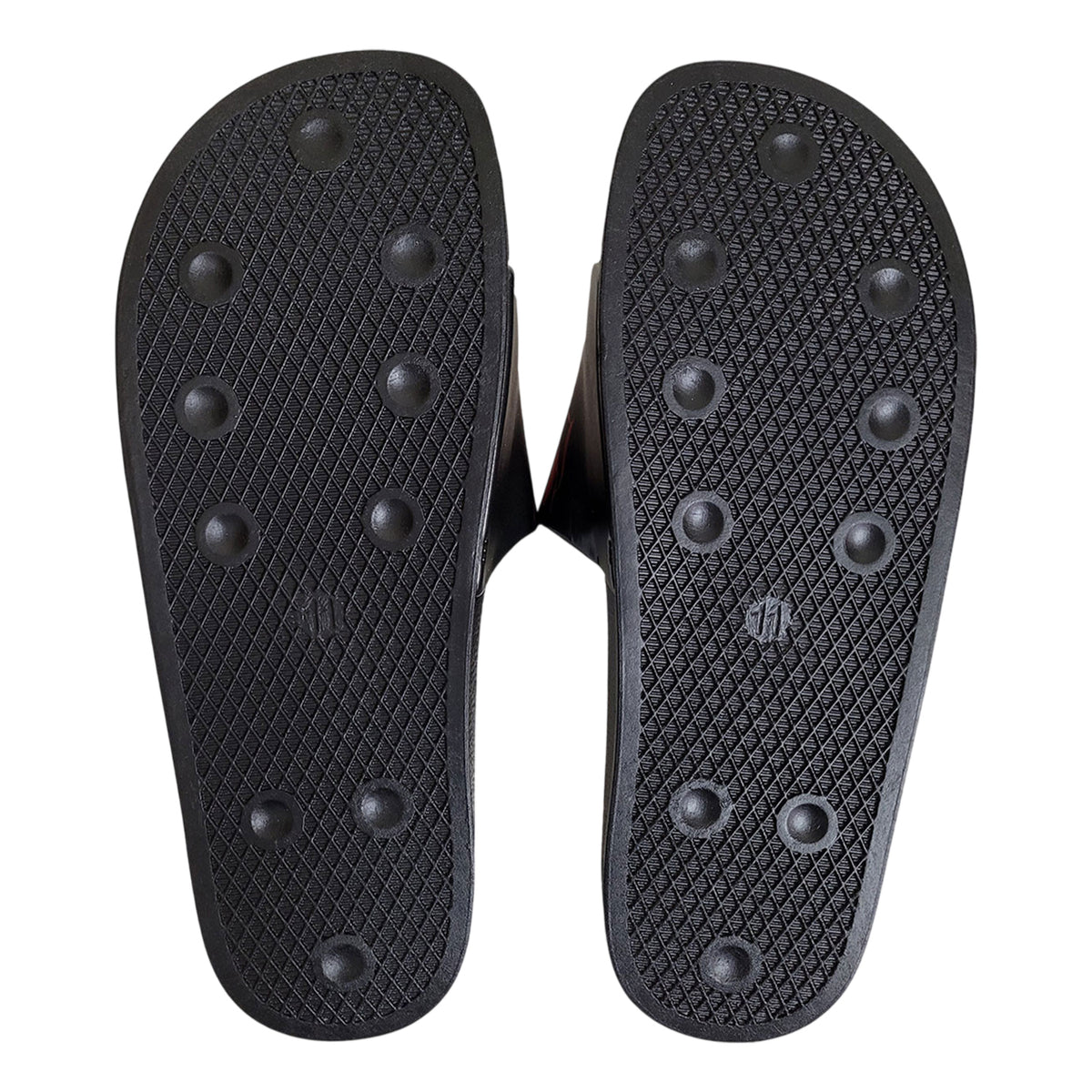 Black - Back - Spiral Direct Unisex Adult Skull Blast Sliders
