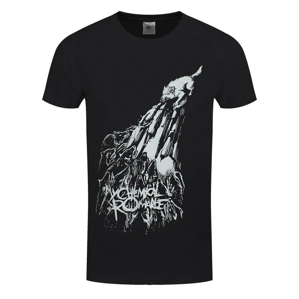 Black - Front - My Chemical Romance Unisex Adult The Pack T-Shirt