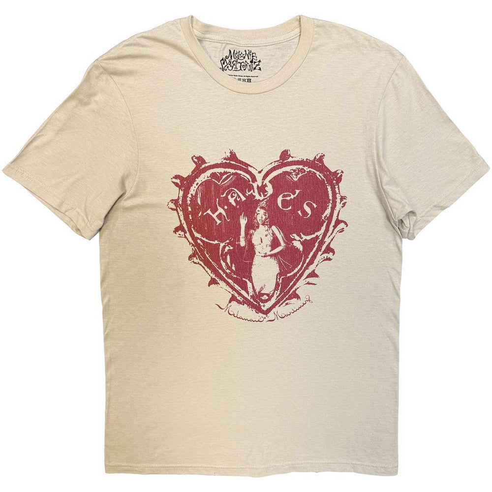 Sand - Front - Melanie Martinez Unisex Adult Hades Heart T-Shirt