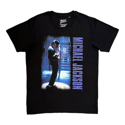 Black - Front - Michael Jackson Unisex Adult Black Or White Panther Dance T-Shirt