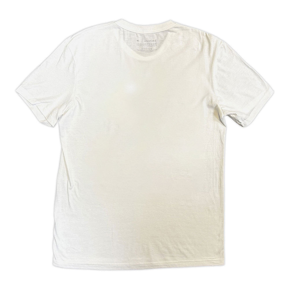 White - Back - The Rolling Stones Unisex Adult New York City 1972 T-Shirt